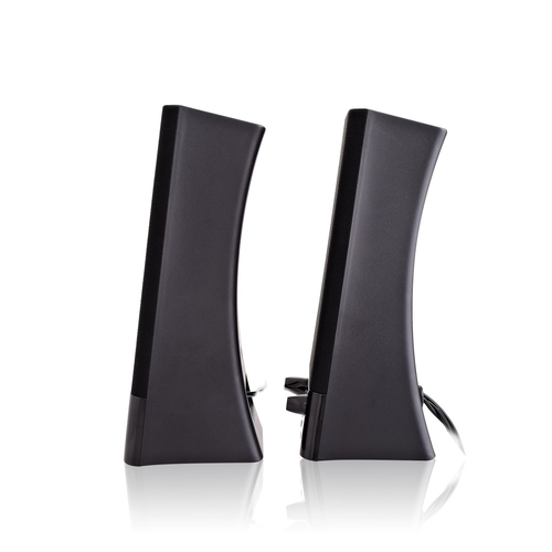 V7 USB Powered Stereo Speakers - Black