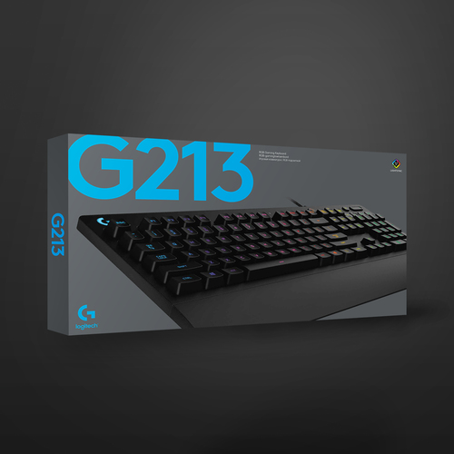 Tastiera gaming Logitech G Prodigy G213Cavo Connettività - USB 2.0 Interfaccia - RGB LED - Italiano - Cupola meccanica/gom