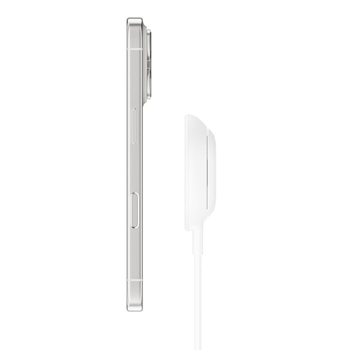 Belkin UltraCharge Induktionsladegerät - Weiß - für iPhone, AirPod, Smartphone, Ohrhörer, Qi2-fähiges Gerät - Eingangsstec