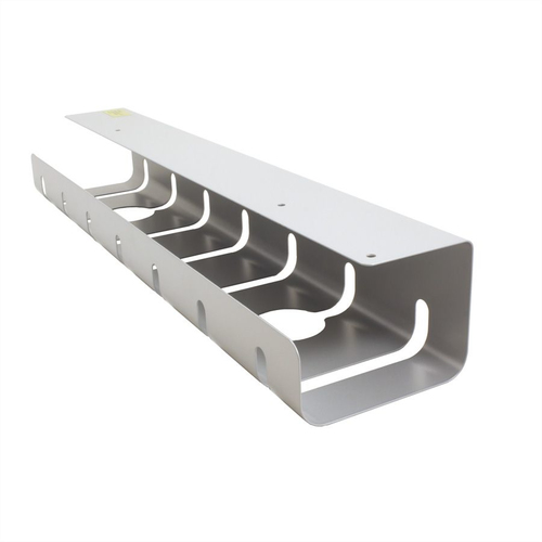 Roline Kabelbündler - Silber - 2 Stück Paket - Kabelträger - 1,1 m Länge - Aluminium