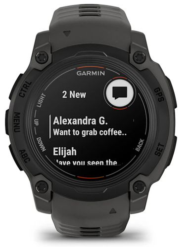 Garmin Instinct E. Display diagonal: 2.18 cm (0.86"), Display technology: MIP, Display resolution: 166 x 166 pixels. Flash