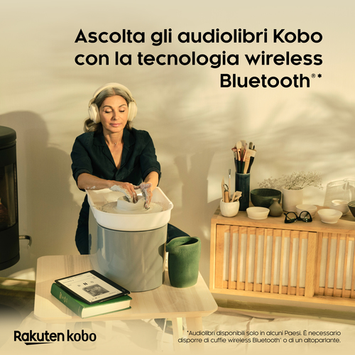 Lettore di testo digitale Kobo Elipsa 2E - 32 GB Flash - 26,2 cm (10,3") Display - Touchscreen - 1404 x 1872 - LAN wireles