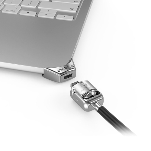 Compulocks MBALDGN01KL Adaptador de ranhura de segurança - 1 - para MacBook, Aula, Secretária - Aço