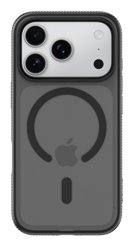 Belkin SheerForce Hülle für Apple iPhone 17 Pro Smartphone - Schwarz - Softtouch, Translucent - Stoßfest, Kratzfest, Rutsc