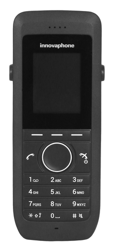 innovaphone IP64 IP-Telefon - DECT - Schwarz - Freisprecheinrichtung - USB - Farbe