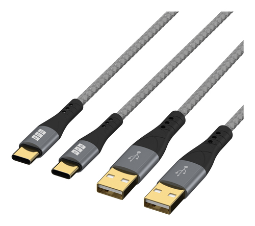 EFB Elektronik USB-AC-00006. Kabellänge: 1 m. Anschluss 1: USB A, Anschluss 2: USB C, USB-Version: USB 2.0, Max. Datenüber