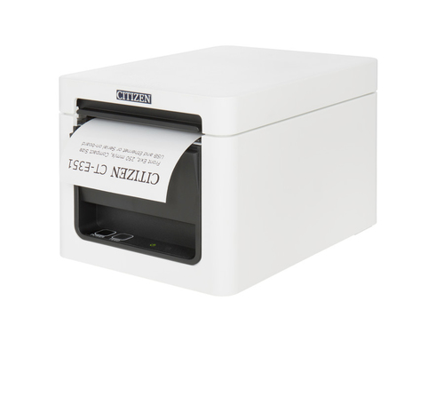 Citizen CT-E351. Tecnologia de impressão: Acionamento térmico direto, Tipo: Impressora POS, Resolução Máxima: 203 x 203 DP