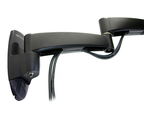 Ergotron 200 Series Combo Arm. Maximum weight capacity: 8.2 kg, Maximum screen size: 61 cm (24"), Minimum VESA mount: 75 x