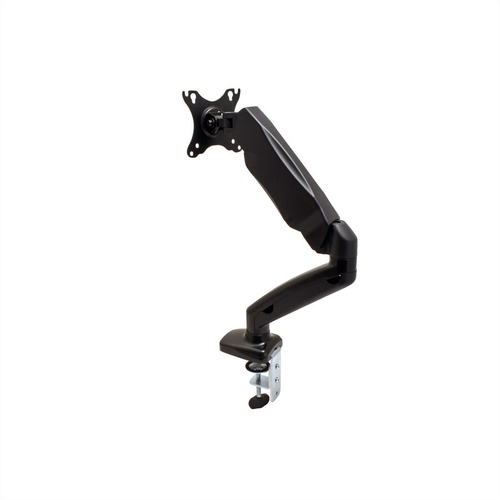 Value Mounting Arm for LCD Monitor - Black - Height Adjustable - 1 Display(s) Supported - 6.50 kg Load Capacity - 75 x 75,