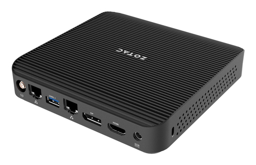 Zotac ZBOX edge CI343. Gehäusetyp: Desktop, Produkttyp: Mini-PC Barebone. Unterstützte Arbeitsspeicher: DDR5-SDRAM, Anzahl