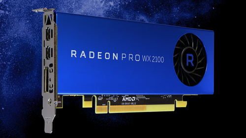 AMD Radeon Pro WX 2100 Grafikkarte - 2 GB GDDR5 - Low Profile - 64 Bit Busbreite - PCI Express - DisplayPort - Mini Displa