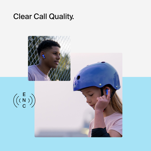 Belkin SoundForm Nano 2 True Wireless Ohrhörer Stereo Ohrhörerset - Blau - Binaural - In-Ear - 914,4 cm Reichweite - Bluet