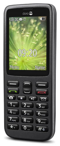 Doro 5517. Form factor: Bar. SIM card capability: Single SIM. Display diagonal: 6.1 cm (2.4"), Display resolution: 320 x 2