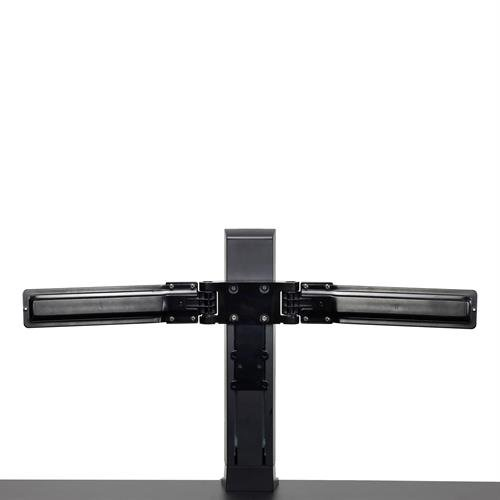 Ergotron Dual Monitor Double-Hinged Bow. Maximum weight capacity: 6.4 kg, Maximum screen size: 63.5 cm (25"). Product colo
