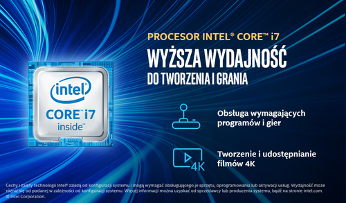 NEC Display - Intel Core i7 6th Gen Quad-Core 2,80 GHz Prozessor - 8 GB RAM DDR4 SDRAM - 128 GB M.2 SSD - Schwarz - Intel 