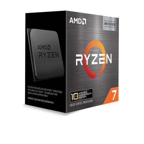 AMD Ryzen 7 5800X3D. Processor family: AMD Ryzen™ 7, Processor socket: Socket AM4, Processor lithography: 7 nm. Memory cha