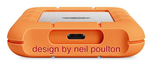 LaCie Rugged STND4000400 4 TB Rugged Solid State Drive - External - Gaming Console, iPhone Device Supported - USB Type C, 