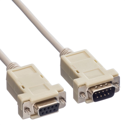 Value 1,80 m Seriell Datentransferkabel - Cable for Schaltkasten - Abschirmung - Grau