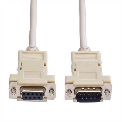Value 1,80 m Seriell Datentransferkabel - Cable for Schaltkasten - Abschirmung - Grau