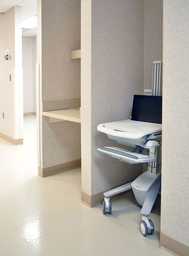 Ergotron StyleView EMR Laptop Cart. Cor do produto: Branco, Uso recomendado: Computador portátil, Tipo: Carrinho multimédi