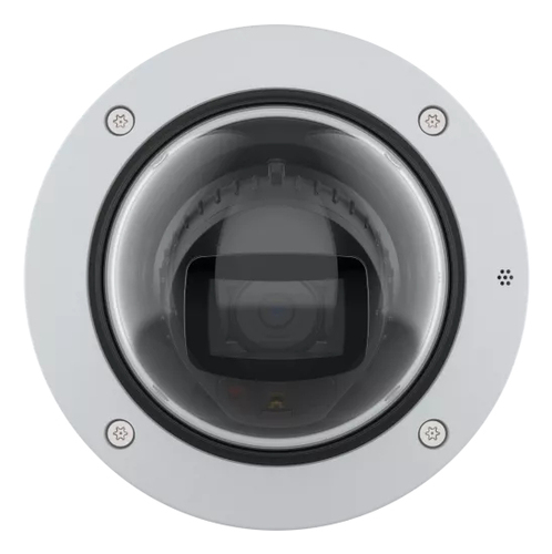 AXIS P3288-LVE 8 Megapixel Innen/Außen 4K Netzwerkkamera - Farbe - Kuppel - Weiß - TAA-konform - Infrarot Nachtsicht - H.2