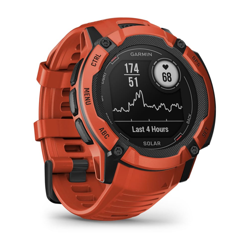 Garmin Instinct 2X Solar. Dimensioni diagonale schermo: 2,79 cm (1.1"), Tecnologia display: MIP, Risoluzione del display: 