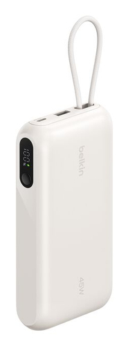 Belkin BoostCharge Stromspeicher - 20000 mAh - 45 W - Integriertes Kabel, Digitale Anzeige