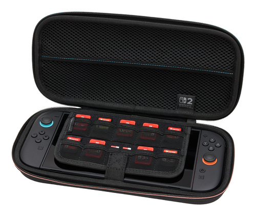 PowerA NSCS0552. Case type: Hardshell case, Brand compatibility: Nintendo, Product colour: Black. Width: 150 mm, Depth: 25
