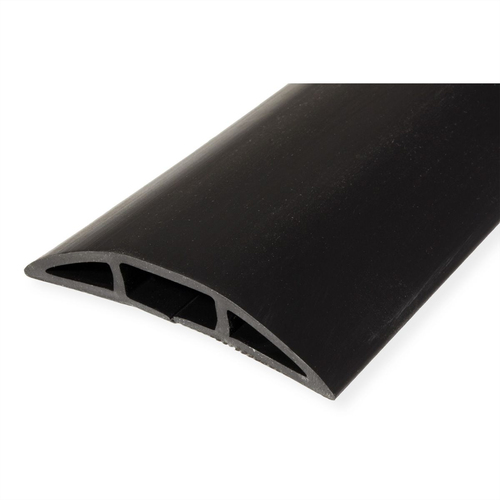 Roline Kabelschutz - Schwarz - Kabelkanal - 1,8 m Länge - Thermoplastisches Elastomer