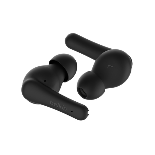 Belkin SoundForm Rhythm True Wireless Ohrhörer Stereo Ohrhörerset - Schwarz - Binaural - In-Ear - 1000 cm Reichweite - Blu