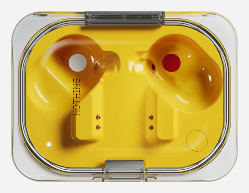 Nothing Ear (a) True Wireless Earbud Stereo Earset - Yellow, Transparent - Binaural - In-ear - 1000 cm - Bluetooth - Noise