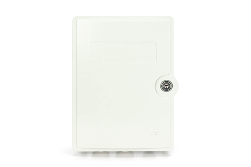 Digitus FTTH/FTTB Distribution box, assembled, OS2, 12 fibers, LC/PC. Product colour: White, Housing material: Acrylonitri