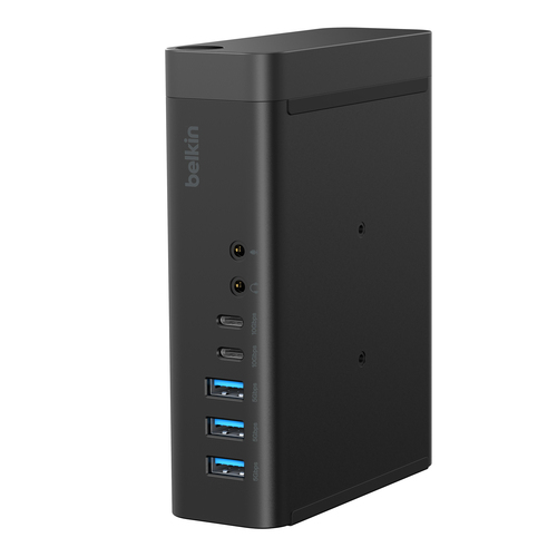 Belkin Connect Universal 16-in-1 Triple Display. Übertragungstechnik: Andocken, Hostschnittstelle: Dock. Produktfarbe: Sch
