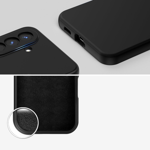 4smarts Cupertino Hülle für Samsung Galaxy A37 5G Smartphone - Schwarz - Retail - Schmutzabweisend, Staubfest, Kratzfest, 