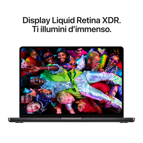 Computer portatile - Apple MacBook Pro MGDT4X/A 36,1 cm (14,2") - 120 Hz - Apple - 24 GB - 2 TB SSD - Nero - Apple M5 Pro 