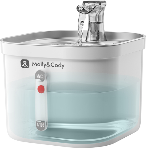 Petoneer Fresco Mini Plus, Abbeveratoio automatico per animali domestici, Acrilonitrile butadiene stirene (ABS), Bianco, U