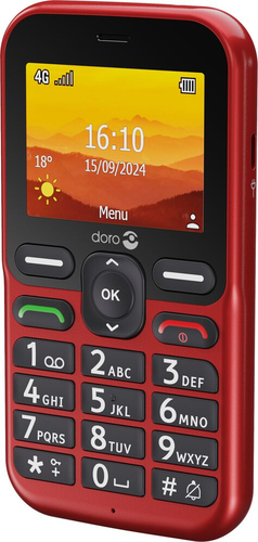 Doro Leva L11 DFC-0510 128 MB Feature Phone - 6.1 cm (2.4") TFT 240 x 320 - Cortex A7Single-core (1 Core) 1 GHz - 64 MB RA