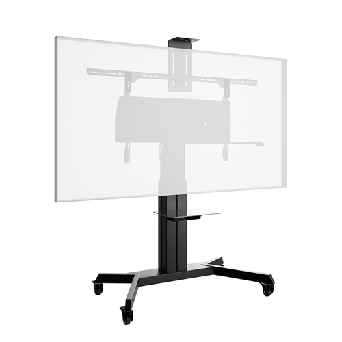 HAGOR Montageplatte für Kamera - Schwarz - Querformat - Höhenverstellbar - Bildschirmgröße: 218,4 cm bis 279,4 cm (110 Zol