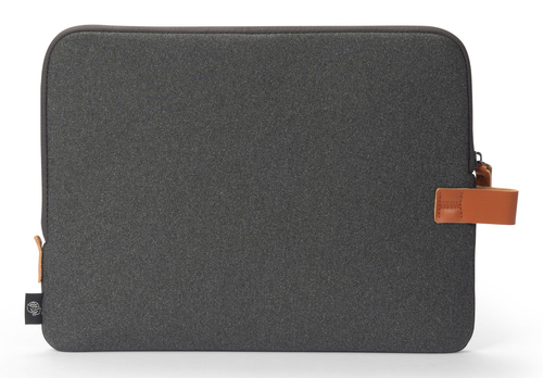Dicota Skin URBAN Tasche (Sleeve) für 35,6 cm (14 Zoll) Apple Notebook - Anthrazit - Neopren, Polyethylenterephthalat (PET