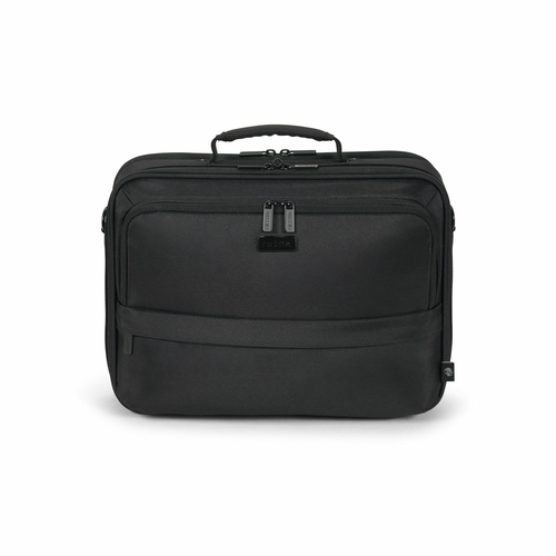 Dicota Eco Multi CORE Tasche für 38,1 cm (15 Zoll) bis 43,9 cm (17,3 Zoll) Notebook - Schwarz - 300D rPET Polyester Körper