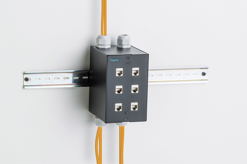 Digitus Fiber DIN rail patch module