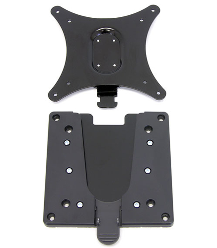 Ergotron Quick Release LCD Bracket. Maximum weight capacity: 15.9 kg, Material: Metal, Product colour: Black