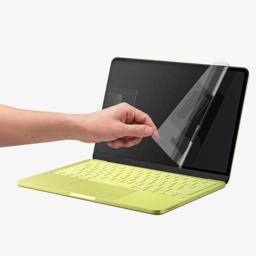 Spigen GLAS.tR SLIM MacBook Neo 13-inch Screen Protector. Product type: Laptop screen protector, Product colour: Transpare
