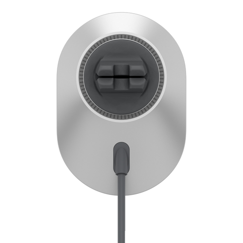 Belkin BoostCharge Pro Induktionsladegerät - Grau - für Qi2-fähiges Gerät, iPhone - Eingangsstecker: USB - MagSafe-Technol