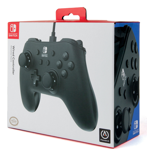 PowerA Wired Controller for Nintendo Switch - Black. Device type: Gamepad, Gaming platforms supported: Nintendo Switch, Ni
