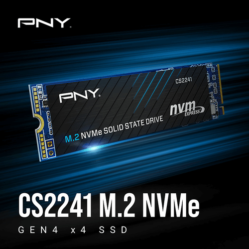 PNY Solid State-Laufwerk - M.2 2280 Intern - 500 GB - PCI Express NVMe (PCI Express NVMe 4.0 x4) - Notebook, Desktop-PC Un