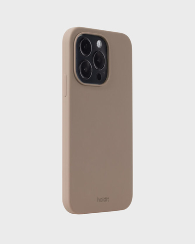 HOLDIT SILICONE CASE IPHONE 15 PRO MOCHA BROWN