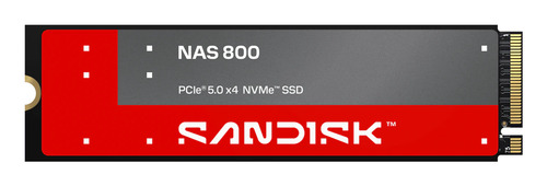 SanDisk NAS 800. Capacidade da drive SSD: 960 GB, Fator de forma SSD: M.2, Velocidade de leitura: 14900 MB/s, Velocidade d