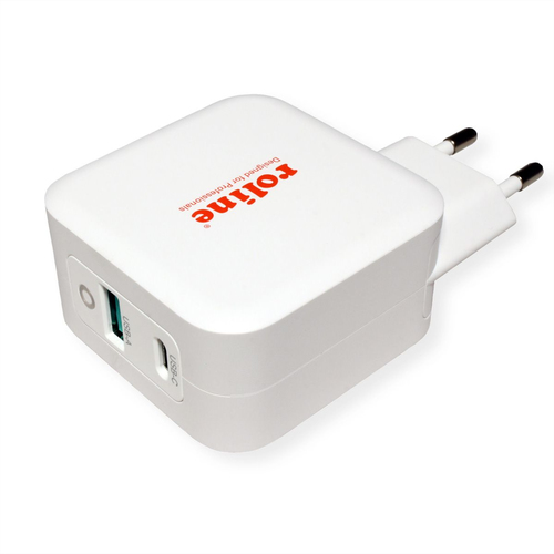 Roline 65 W Wechselstromadapter - 65 W - 5 V Gleichstrom, 9 V DC, 12 V Gleichstrom, 15 V DC, 20 V DC - 3,25 A