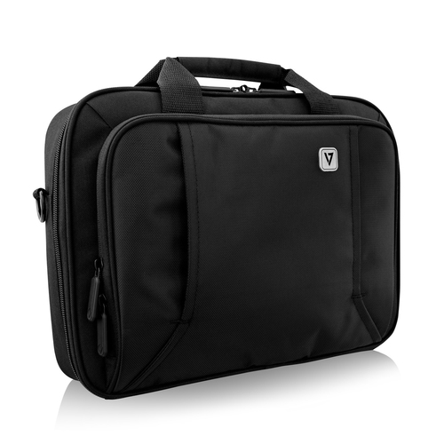 V7 Professional CCP13-BLK-9E Carrying Case for 33 cm (13") to 33.8 cm (13.3") Notebook - Black - Weather Resistant - 600D 